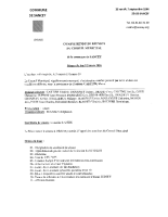 Compte rendu réunion du 5 mars 2026